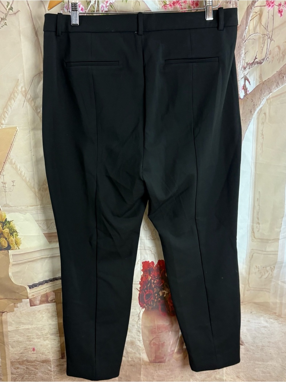 NEW J. Crew Black High-rise Cameron pant in four-season stretch - Picture 5 of 9